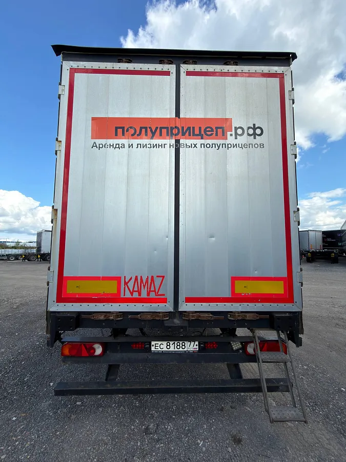 Полуприцеп шторно-бортовой ТОНАР 98881 с закладными, без ящика, без коников — фото, цена, характеристики