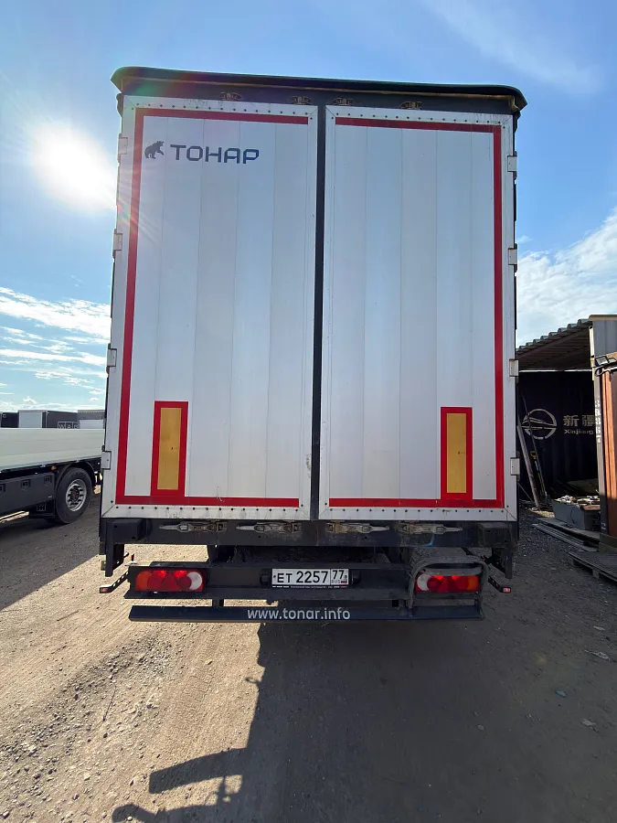 Полуприцеп шторно-бортовой ТОНАР 9888 с закладными, без ящика, без коников — фото, цена, характеристики